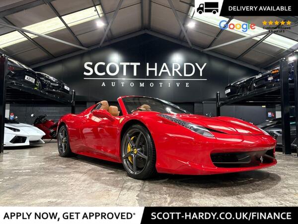 Ferrari 458 4.5 Spider F1 DCT Euro 5 2dr
