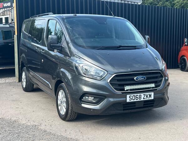 Ford Transit Custom 2.0 300 EcoBlue Limited Crew Van Auto L1 H1 Euro 6 (s/s) 5dr (6 Seat)
