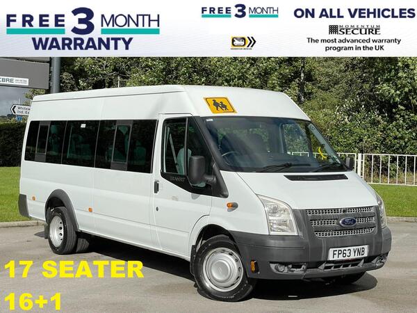 Ford Transit 2.2 TDCi 460 HDT Trend Minibus 5dr Diesel Manual L4 H3 (17 seats) (196 g/km, 153 bhp)