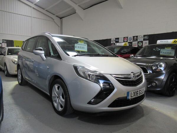 Vauxhall Zafira Tourer 1.4i Turbo Exclusiv Auto Euro 6 5dr