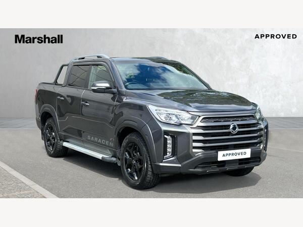 KGM Musso 2.2D Saracen Pickup Double Cab 4dr Diesel Auto 4WD Euro 6 (202 ps)