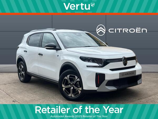 Citroen e-C3 Aircross Standard Range 44kWh PLUS Auto 5dr (7.4kW Charger)