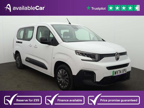 Citroen e-Berlingo 52kWh PLUS XL Auto 5dr (7.4kW Charger)