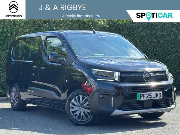 Citroen e-Berlingo 52kWh PLUS XL Auto 5dr (7.4kW Charger)