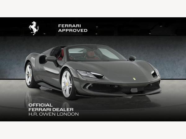 Ferrari 296 GTS 3.0T V6 Spider F1 DCT Euro 6 (s/s) 2dr 7.45kWh
