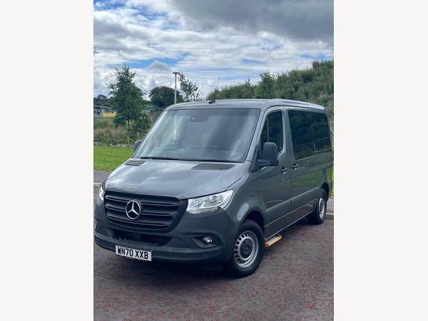 Mercedes-Benz Sprinter 2.1 CDI BlueEfficiency TL7 Tourer Double Cab 5dr Diesel G-Tronic RWD SWB Euro 6 (s/s) (140 ps)
