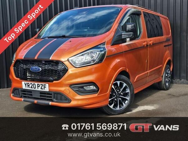 Ford Transit Custom 2.0 320 EcoBlue Sport Crew Van Auto L1 H1 Euro 6 (s/s) 5dr