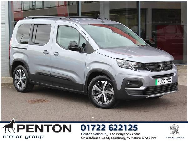 Peugeot e-Rifter 50kWh GT Standard MPV Auto 5dr (7.4kW Charger)