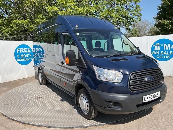 Ford Transit 2.2 TDCi 460 HDT Trend Minibus 4dr Diesel Manual L4 H3 (18 seats) (196 g/km, 123 bhp)