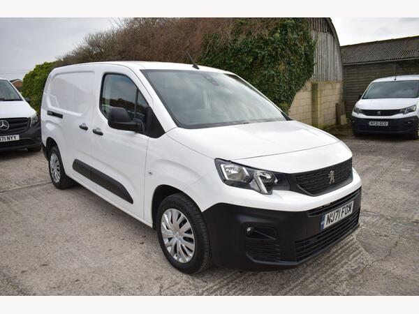 Peugeot Partner 1.5 BlueHDi 850 Professional Premium Long Crew Van Double Cab 6dr Diesel Manual LWB Euro 6 (100 bhp)