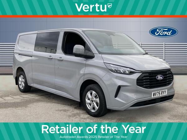 Ford Transit Custom 2.0 320 EcoBlue Limited Crew Van Double Cab 5dr Diesel Auto L2 H1 Euro 6 (s/s) (136 ps)