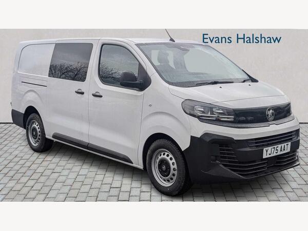 Vauxhall Vivaro 2.0 Turbo D 145 Prime H1 Double Cab