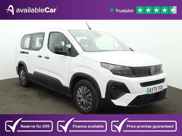 Peugeot e-Rifter 52kWh Allure Long MPV Auto 5dr (7.4kW Charger)