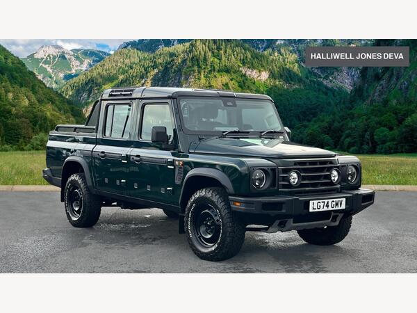INEOS Grenadier Quartermaster 3.0D Pickup Double Cab 4dr Diesel Auto 4WD Euro 6 (s/s) (249 ps)