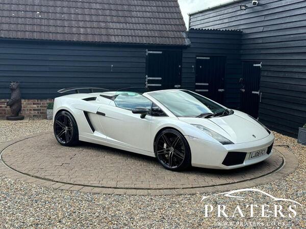 Lamborghini Gallardo 5.0 V10 Spyder EGear 4WD Euro 4 2dr