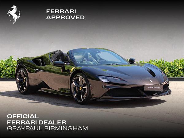 Ferrari SF90 Spider 4.0T V8 7.9kWh F1 DCT 4WD Euro 6 (s/s) 2dr