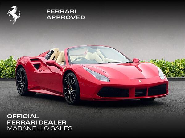 Ferrari 488 3.9T V8 Spider F1 DCT Euro 6 (s/s) 2dr