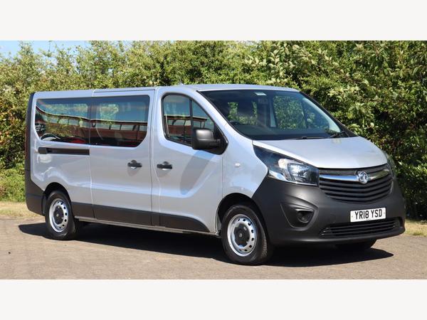 Vauxhall Vivaro 1.6 CDTi 2900 BiTurbo ecoTEC Combi Van Double Cab 5dr Diesel Manual L2 H1 Euro 6 (s/s) (9 Seat) (125 ps)