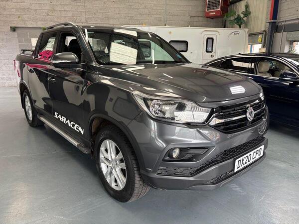 SsangYong Musso 2.2D Saracen Pickup Double Cab 4dr Diesel Auto 4WD Euro 6 (181 ps)