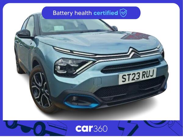 Citroen e-C4 50kWh Shine Plus Auto 5dr (7.4kW Charger)