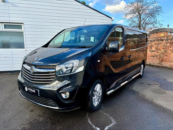 Vauxhall Vivaro 1.6 CDTi 2900 BiTurbo ecoTEC Limited Edition Nav Crew Van L2 H1 Euro 6 (s/s) 5dr (6 Seat)