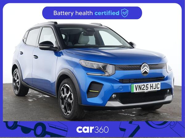 Citroen e-C3 Standard Range 44kWh MAX Auto 5dr (7.4kW Charger)
