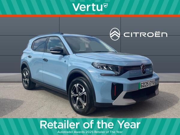 Citroen e-C3 Aircross Standard Range 44kWh PLUS Auto 5dr (7.4kW Charger)