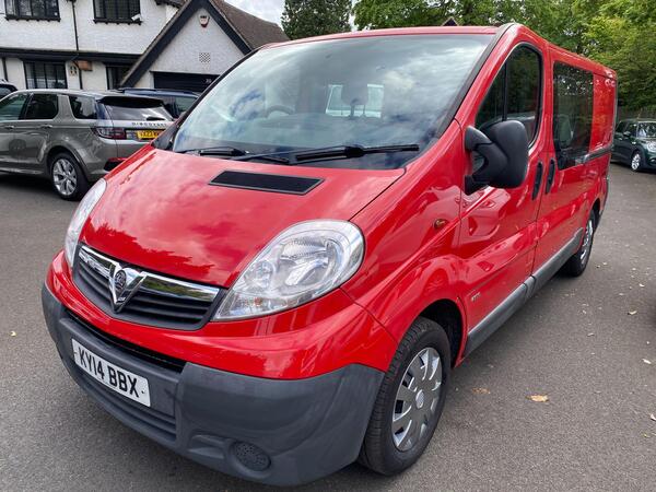 Vauxhall Vivaro 2.0 2900 CDTi Crew Van FWD L3 5dr