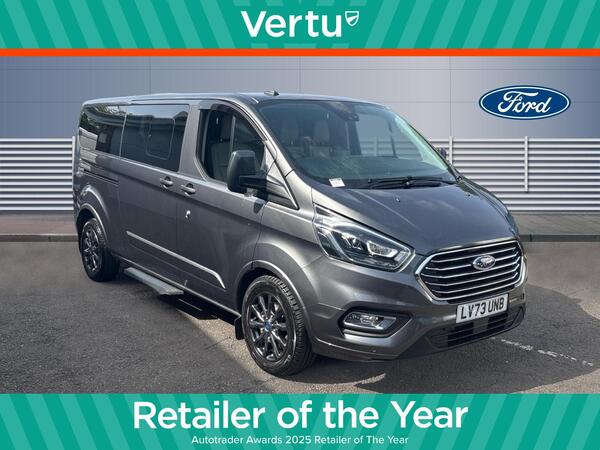 Ford Tourneo Custom 2.0 320 EcoBlue Titanium X Minibus Double Cab 5dr Diesel Auto L2 Euro 6 (s/s) (170 ps)