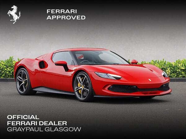 Ferrari 296 GTB 3.0T V6 7.45kWh F1 DCT Euro 6 (s/s) 2dr