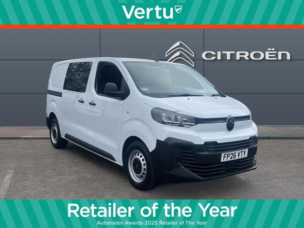 Citroen Dispatch 2.0 BlueHDi Enterprise M Crew Van MWB Euro 6 6dr