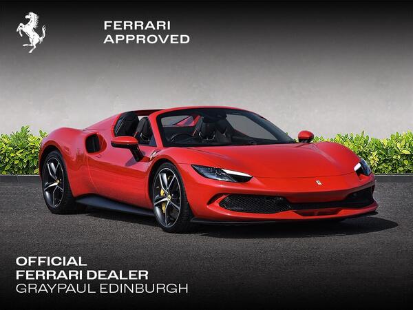 Ferrari 296 GTS 3.0T V6 7.45kWh Spider F1 DCT Euro 6 (s/s) 2dr