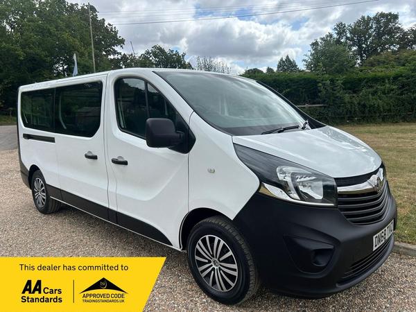 Vauxhall Vivaro 1.6 CDTi 2900 L2 H1 Euro 6 (s/s) 5dr (9 Seat)