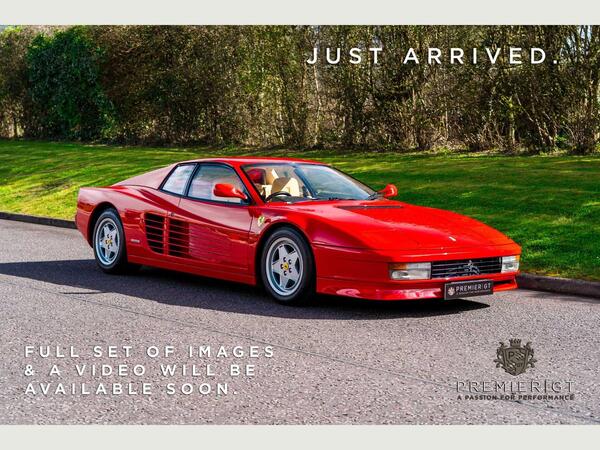 Ferrari Testarossa UK SUPPLIED. RHD. SPECIFICATION AND INFORMATION COMING SOON. 2dr