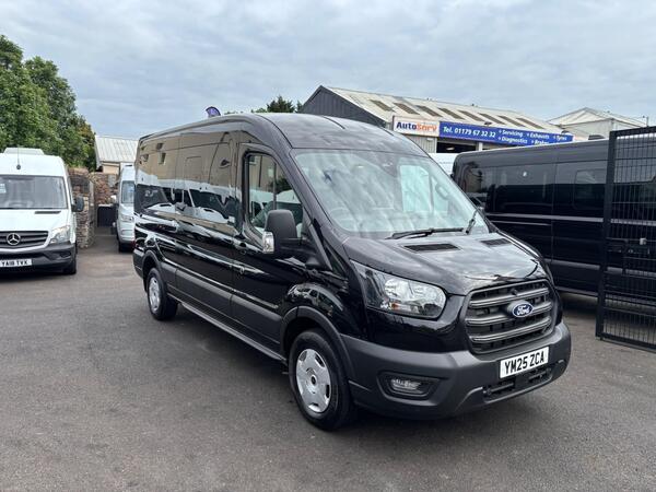 Ford Transit 2.0 410 EcoBlue Trend Minibus Double Cab 5dr Diesel Manual RWD L3 H2 Euro 6 (s/s) (15 Seat) (130 ps)