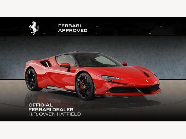 Ferrari SF90 Stradale 4.0T V8 7.9kWh F1 DCT 4WD Euro 6 (s/s) 2dr