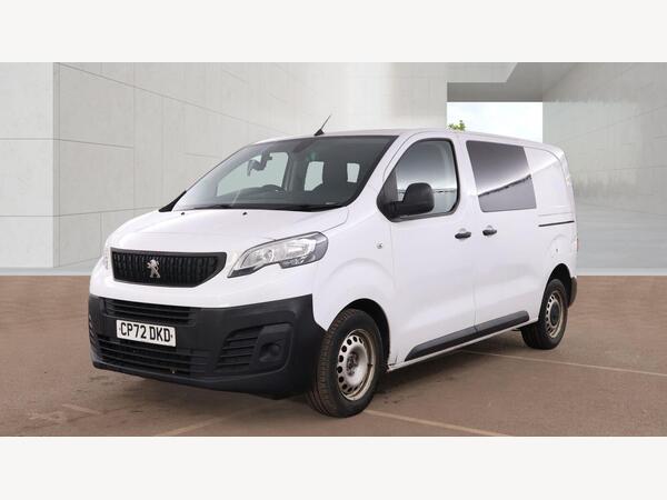 Peugeot Expert 2.0 BlueHDi 1200 Professional Premium Standard Crew Van Double Cab 6dr Diesel Manual MWB Euro 6 145 ps