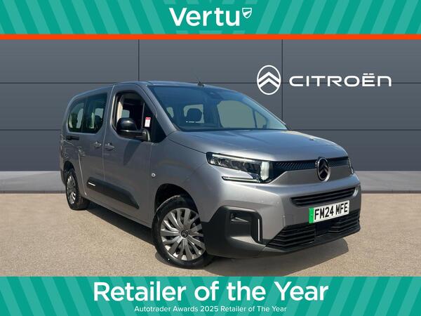Citroen e-Berlingo 52kWh PLUS XL Auto 5dr (7.4kW Charger)
