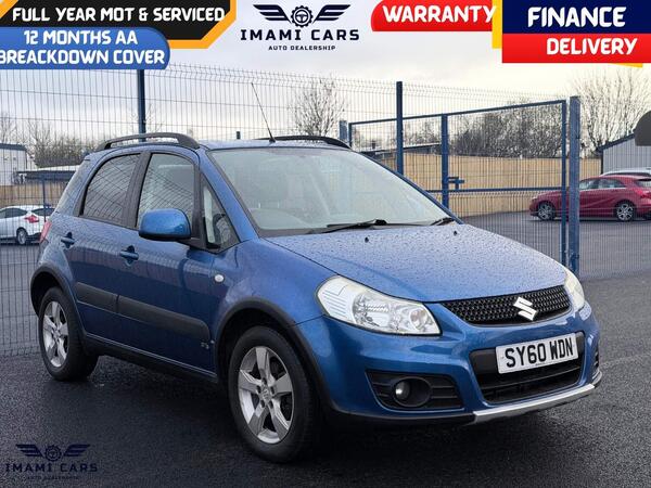 Suzuki SX4 1.6 SZ5 SUV 5dr Petrol Manual 4Grip Euro 5 (120 ps) 4X4 5dr PETROL MANUAL 63K MILES FRESH MOT FULLY SERVIOCED F S H 1 2 3