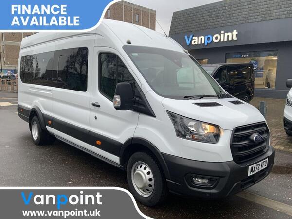 Ford Transit 2.0 460 EcoBlue Leader Minibus Double Cab 5dr Diesel Manual RWD L4 H3 Euro 6 (s/s) (17 Seat, DRW) (130 ps)