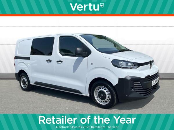 Citroen Dispatch 2.0 BlueHDi Enterprise M Crew Van Double Cab 6dr Diesel Manual MWB Euro 6 (145 ps)