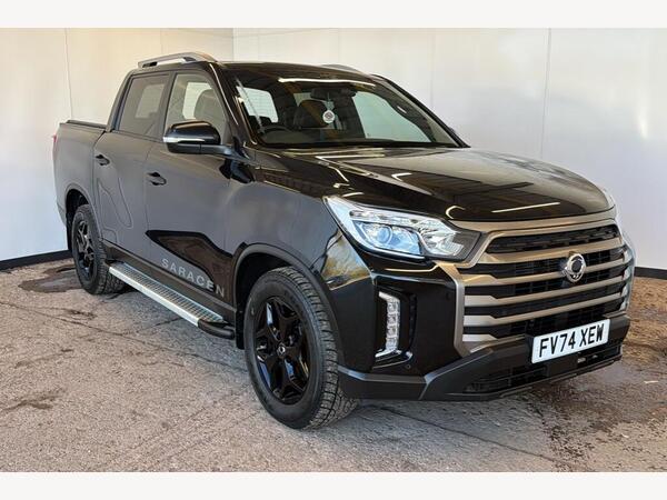 KGM Musso 2.2D Saracen Pickup Double Cab 4dr Diesel Auto 4WD Euro 6 (202 ps)