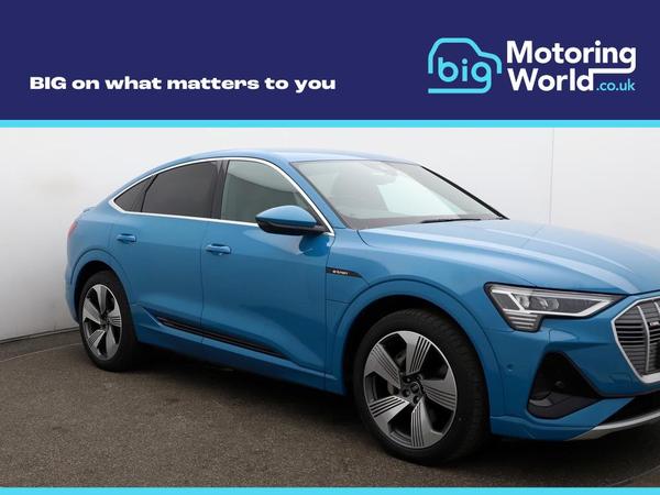Audi e-tron 55 S line Sportback Auto quattro 5dr 95kWh (11kW Charger)
