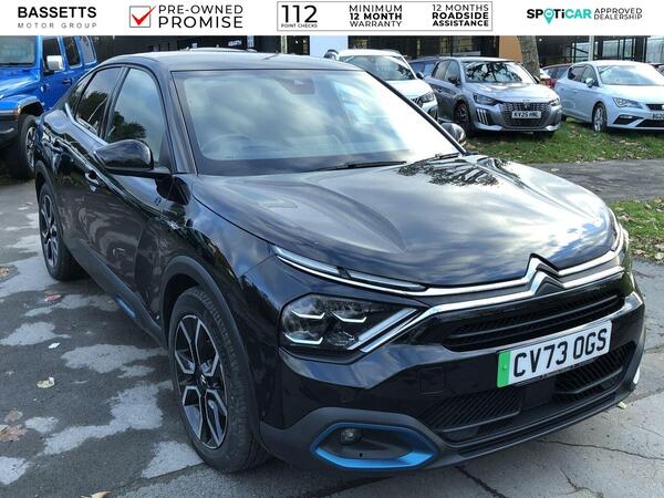 Citroen e-C4 X 50kWh Shine Fastback Auto 4dr (7.4kW Charger)