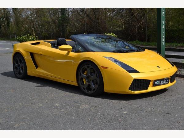 Lamborghini Gallardo 5.0 V10 Spyder EGear 4WD Euro 4 2dr