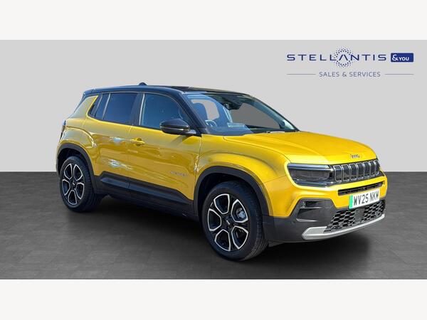 Jeep Avenger 54kWh e-Summit Auto 5dr