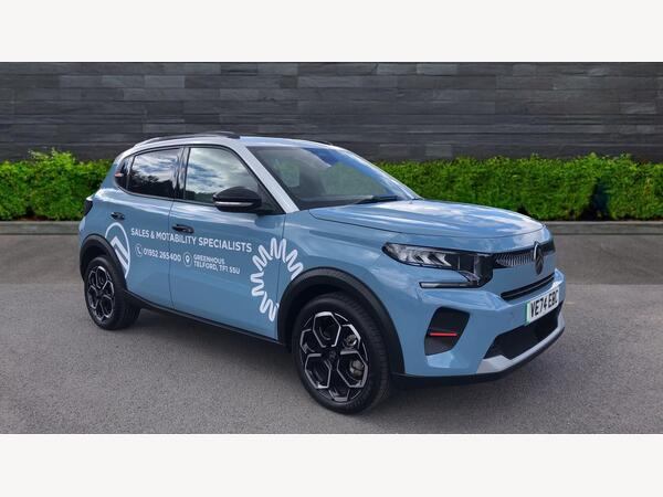 Citroen e-C3 Standard Range 44kWh MAX Auto 5dr (7.4kW Charger)