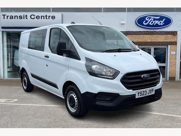 Ford Transit Custom 300 Leader L1 SWB Double Cab FWD 2.0 EcoBlue 105ps Low Roof