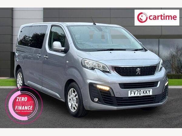 Peugeot Traveller 2.0 BlueHDi Business Standard MPV 5dr Diesel Manual MWB Euro 6 (s/s) (150 ps) Cruise Control with Speed Limiter, DAB - Digital Radio, Touchscreen, Blu