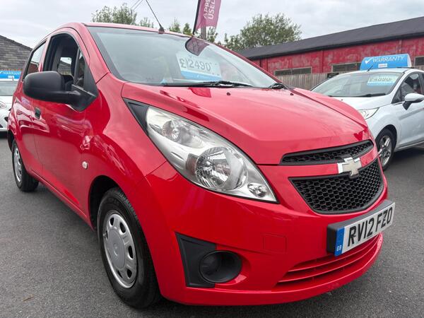 Chevrolet Spark 1.0i + Euro 5 5dr (No a/c)